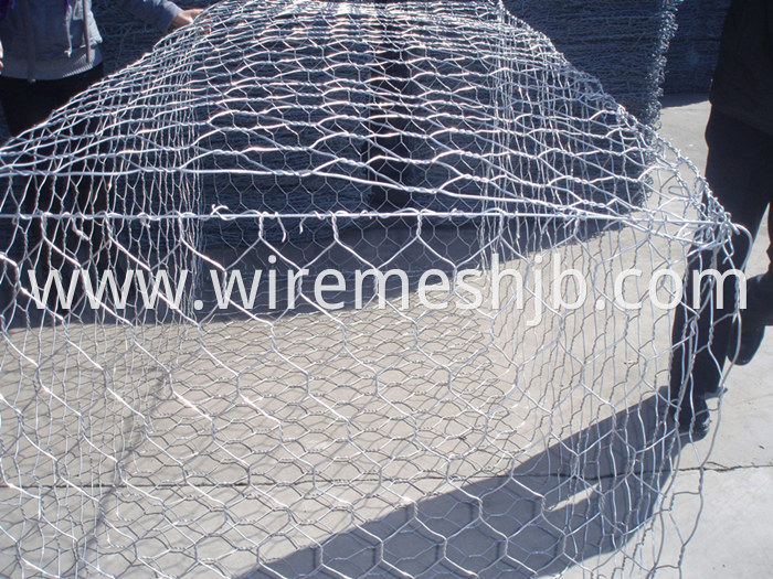 Galvanized Hexagonal Mesh Gabion